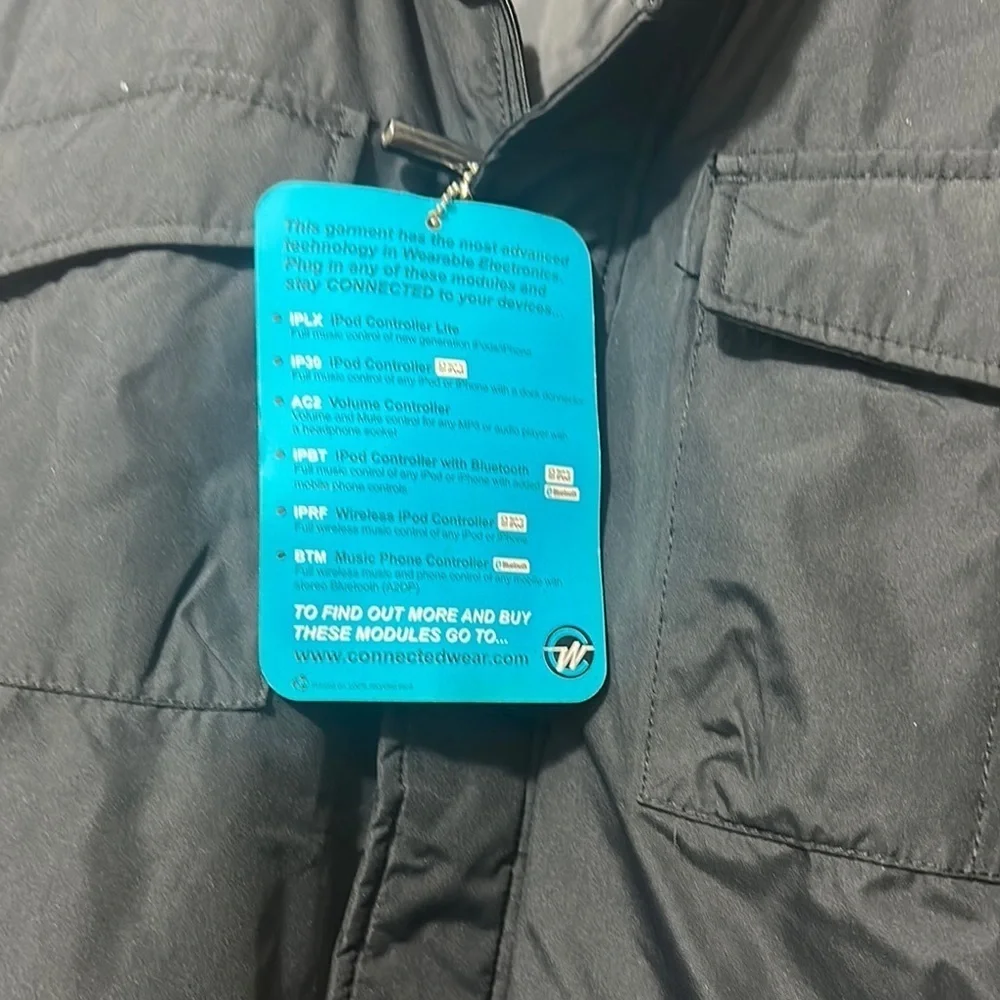 Hawke & Co Black Military Field Jacket
